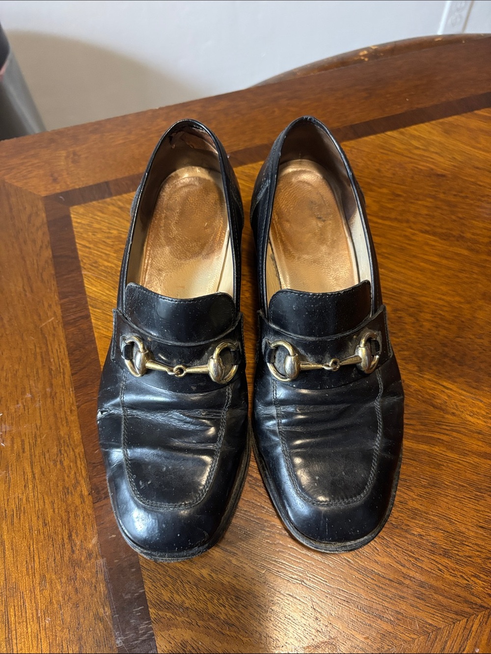 Gucci Black Leather Women’s Horsebit Loafers - Open to Offers